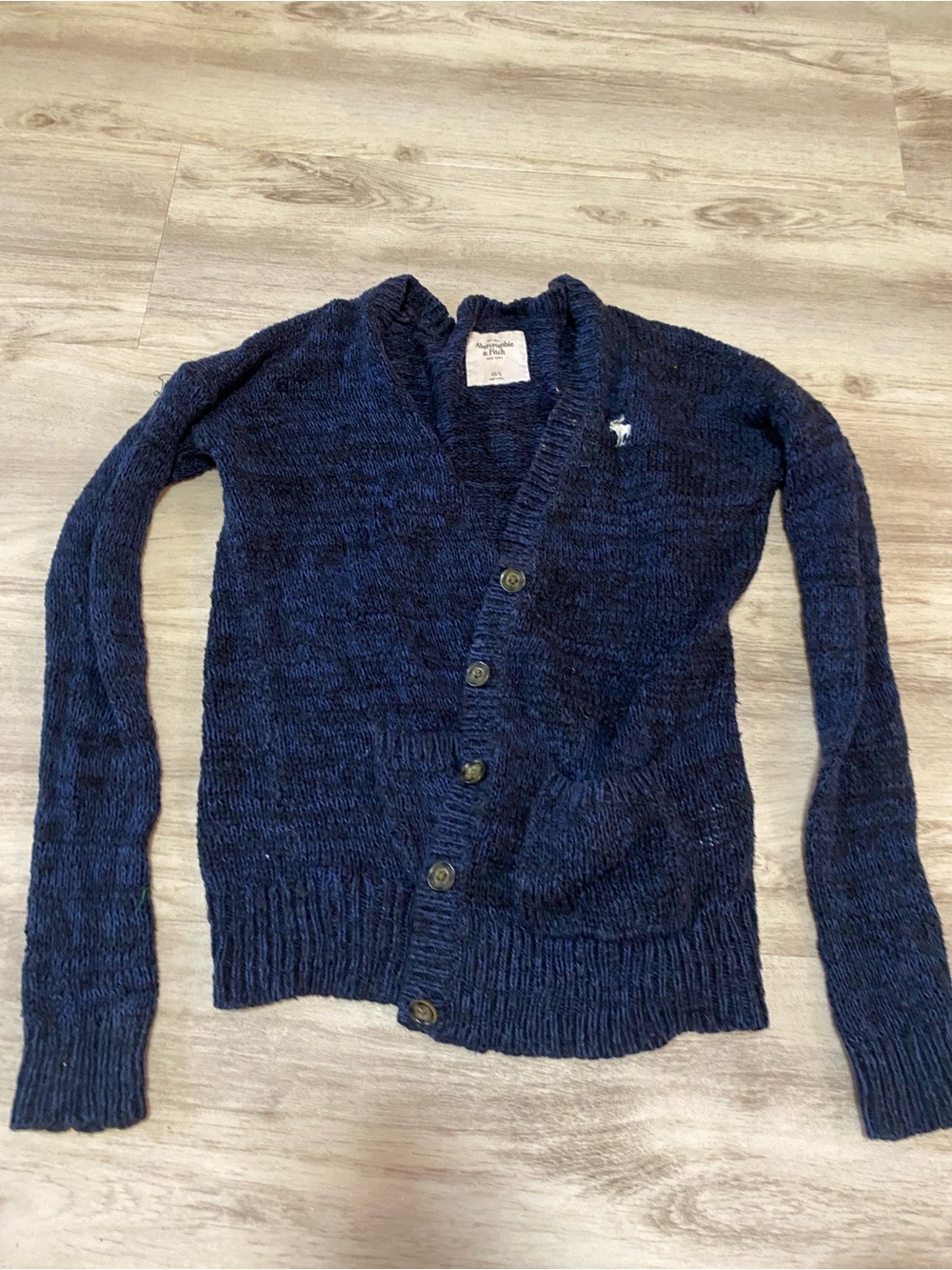 Abercrombie & Fitch Navy Cardigan